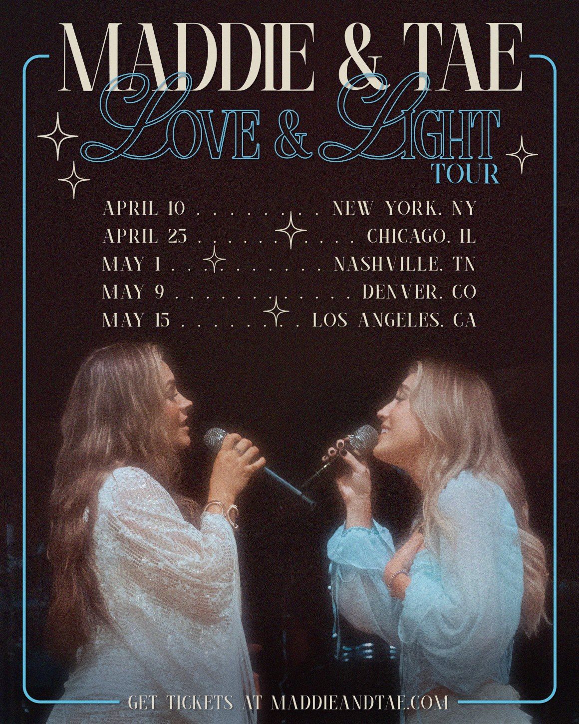 Maddie & Tae Announce Love & Light Tour for Spring 2025 Maddie & Tae